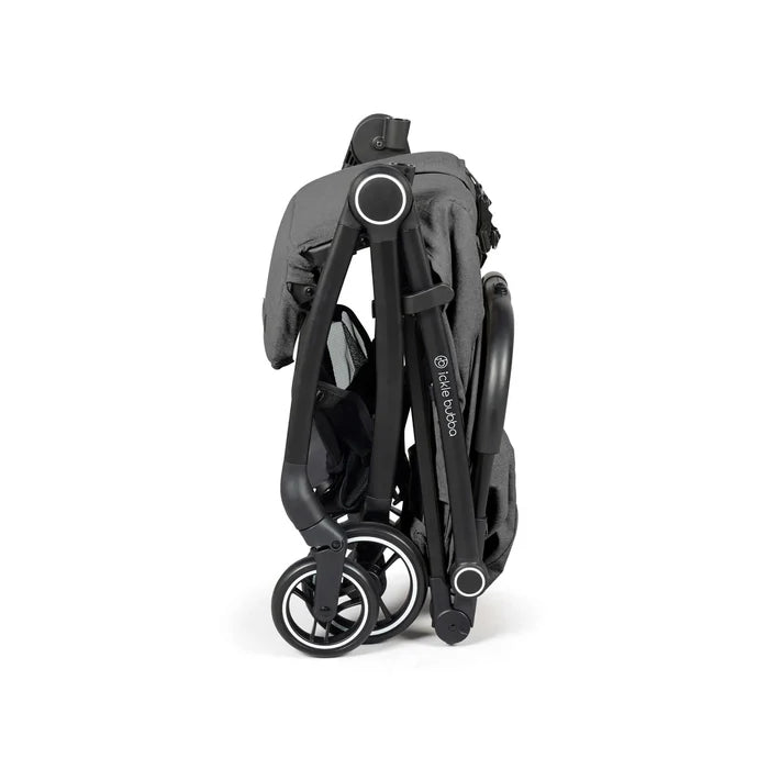Ickle Bubba Aries Max Auto Fold Stroller Biscuit and Black