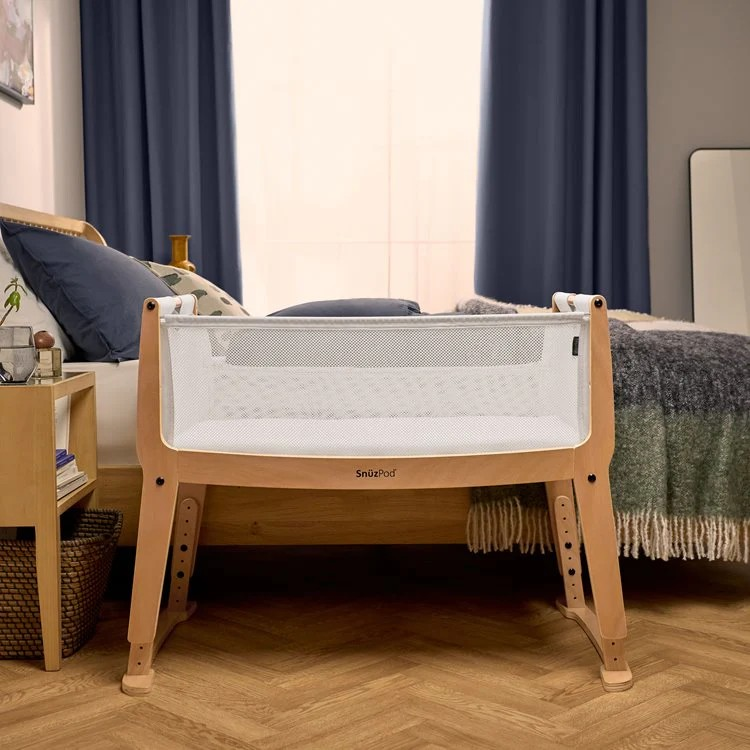 Natural Snuzpod Bedside Crib