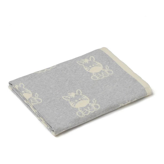 Reversible Zebra Blanket