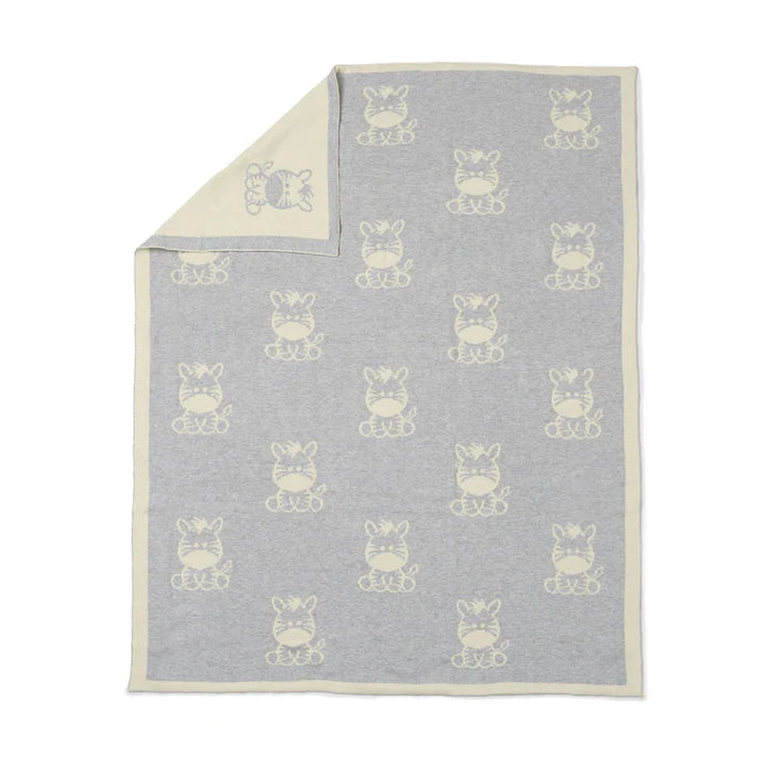 Reversible Zebra Blanket